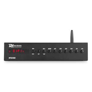 Инсталационен усилвател Power Dynamics WT240A 2 x 40W Wi-Fi Bluetooth