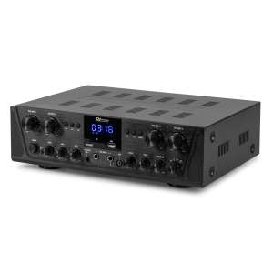 Инсталационен усилвател Power Dynamics PV240BT 400W 4 зони с Bluetooth