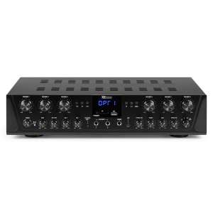Инсталационен усилвател Power Dynamics PV260BT 600W 6 зони с Bluetooth