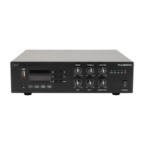 Mixer усилвател DAP PA-380TU 80W/100V с Bluetooth, DAB+/FM и USB