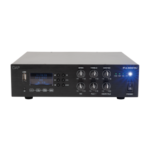 Mixer усилвател DAP PA-380TU 80W/100V с Bluetooth, DAB+/FM и USB