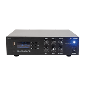 Mixer усилвател DAP PA-380TU 80W/100V с Bluetooth, DAB+/FM и USB